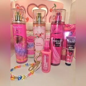Bath & Body Works Pink Bundle